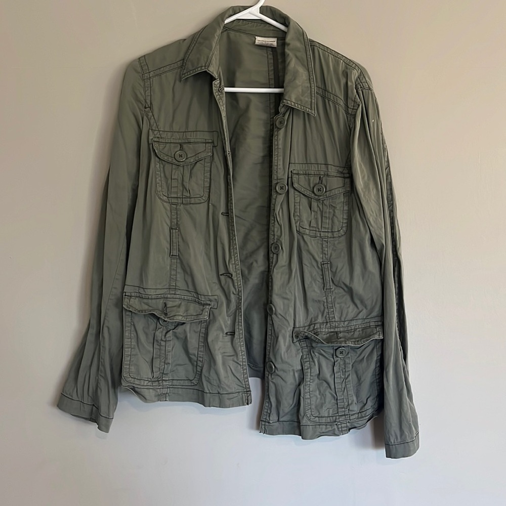Motherhood maternity jacket in olive green